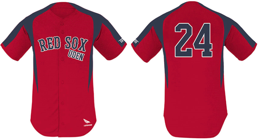 Maglia Uden Red Sox