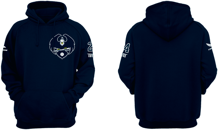 Felpa con cappuccio Ricklingen Blue Eagles