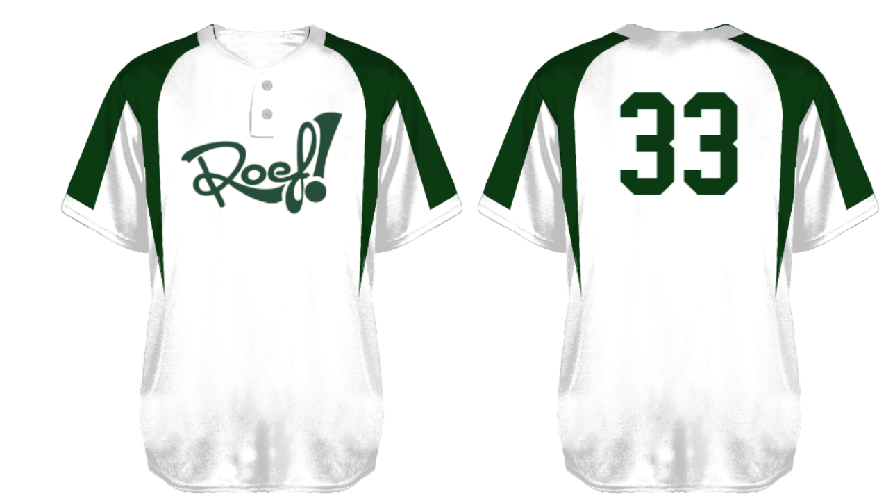ROEF! Shirt SB. White: Flatback Mesh