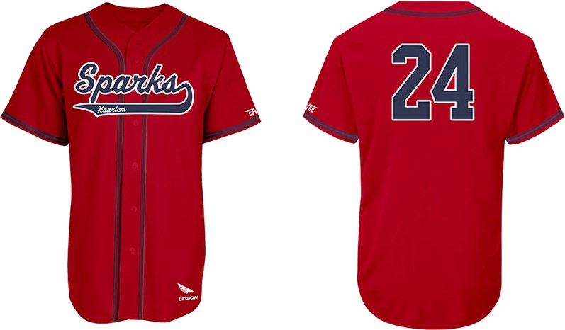 Sparks Jersey Baseball Rot
