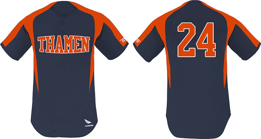 Maglia Thamen: 2 bottoni