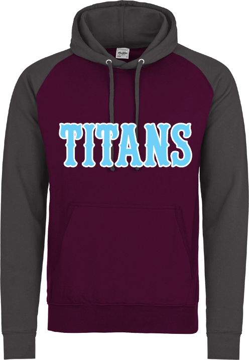 Sudadera con capucha en contraste Titans FR