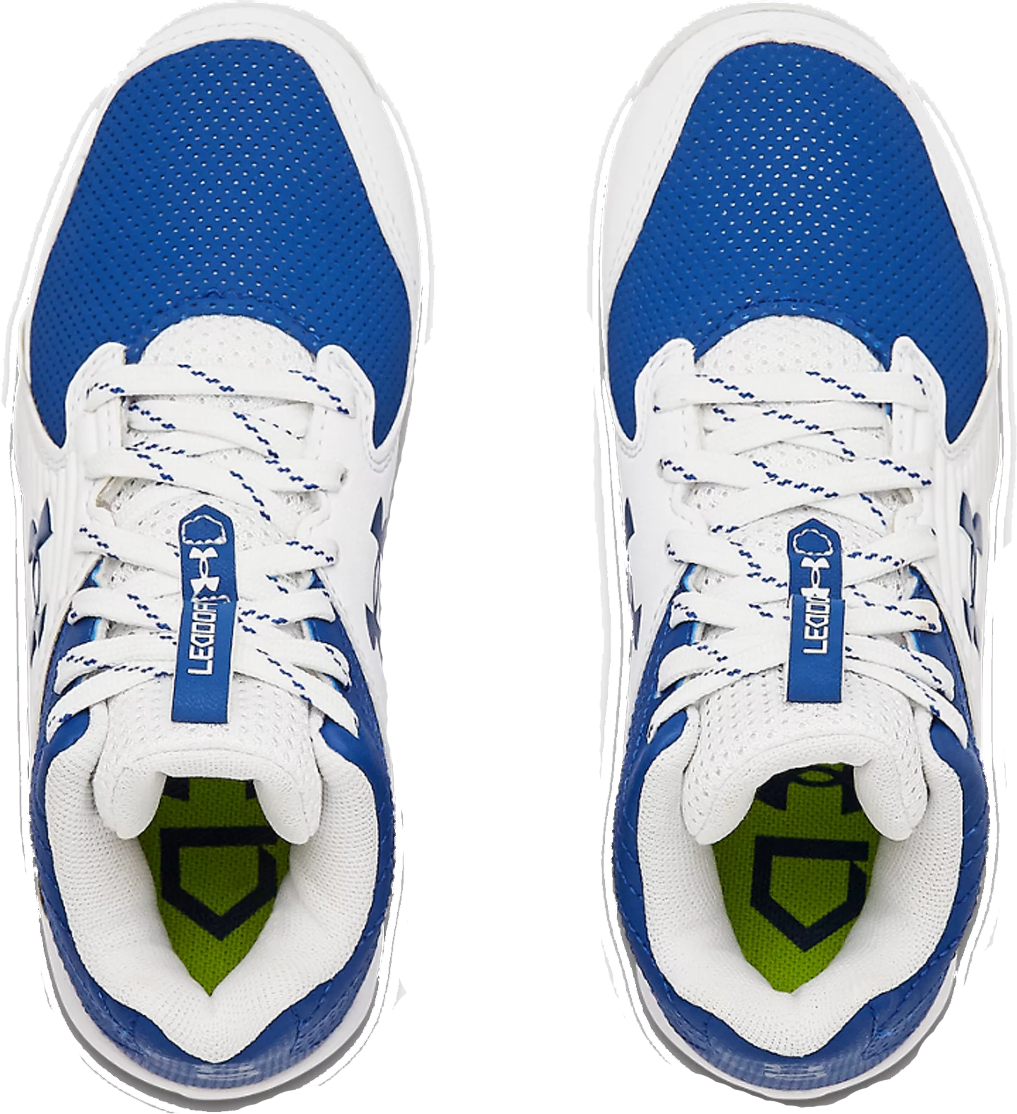 Underarmour Leadoff Mid 3023448-400: Weiß/Royal