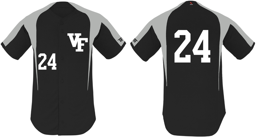 Vennep Flyers Trikot: Schwarz/Grau