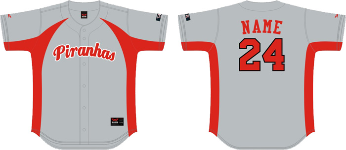 Camisa Sófbol Piranhas