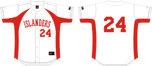 Camisa Islanders Softball