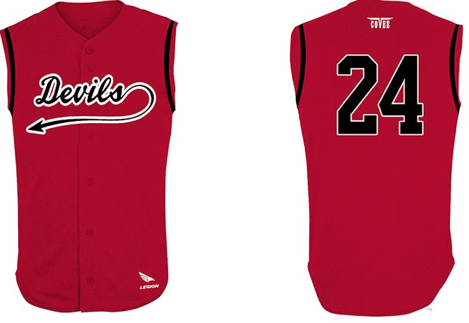 Wil Devils Shirt, Flatback Mesh