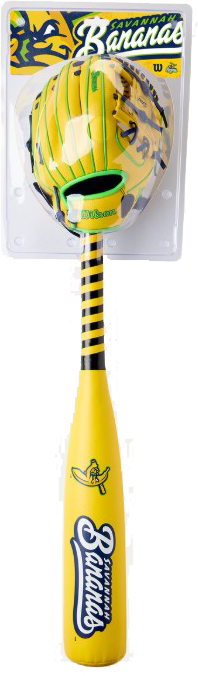 2026 Savannah Bananas™ A200® 10” Glove, Ball & Bat Kit