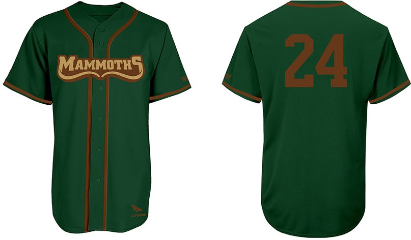 Yverdon Mammoths Jersey: Green
