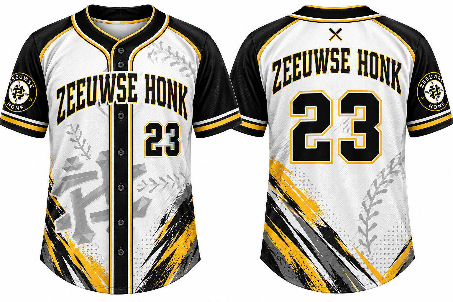 Zeeuwse Honk Alternate Jersey, Flatback Mesh