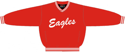 Giubbotto con pullover Eagles PolyMicro, rosso