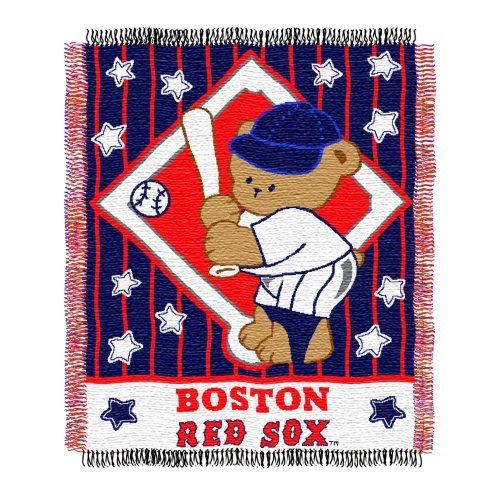 Woven Baby Jacquard Red Sox