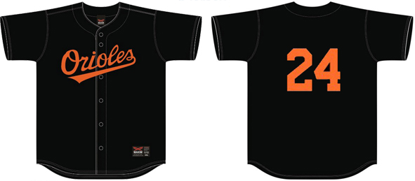 Orioles Trikot Softball, FlatBack Mesh