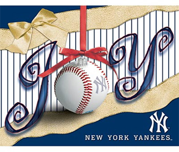 Biglietti di Natale Yankees